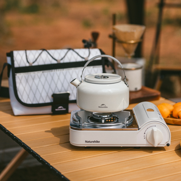 3 Плита газовая Naturehike 2,2 кВт, темно-белая 3 Плита газовая Naturehike 2,2 кВт, темно-белая