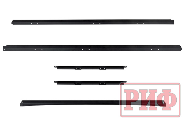 Багажник экспедиционный (платформа) алюминиевый РИФ 1600x2080 мм для ГАЗ Соболь NN Минивэн (с крепежом)