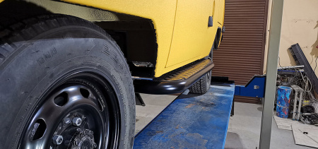 Пороги РИФ силовые УАЗ Буханка стандарт