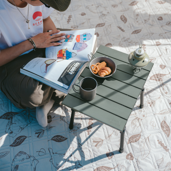 3 Стол туристический Naturehike складной, 40,5х29х30,5см, зеленый