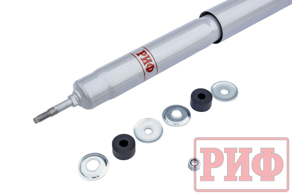 Амортизатор усиленный РИФ передний газовый Toyota Land Cruiser 80/105 лифт 100 мм