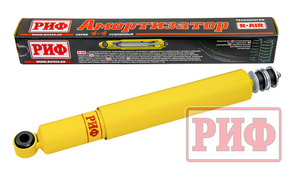 Амортизатор усиленный РИФ задний Toyota Land Cruiser 80/105 лифт 150 мм