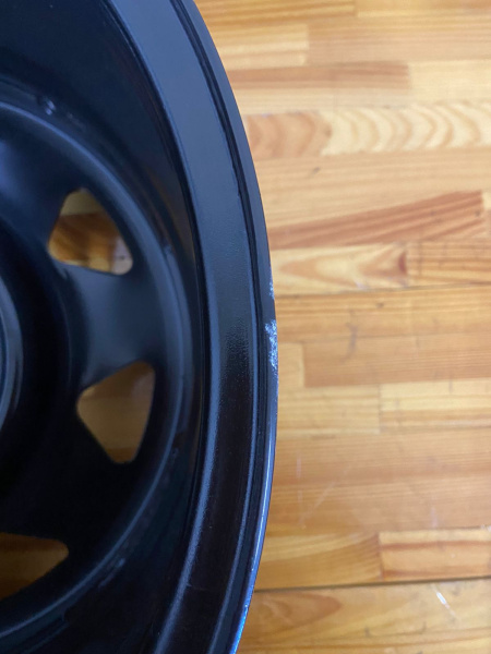 Диск усиленный УАЗ стальной черный 5x139,7 8xR16 d110 ET+20 (треуг. мелкий) (уценка)