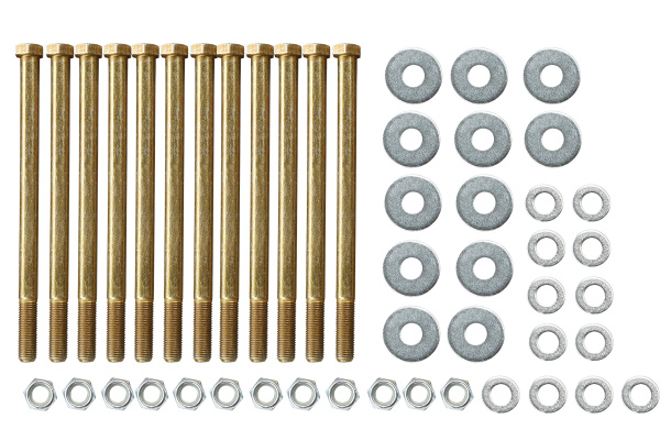 Проставки РИФ для лифта кузова 65 мм УАЗ Хантер (к-т 12 шт.) с крепежом