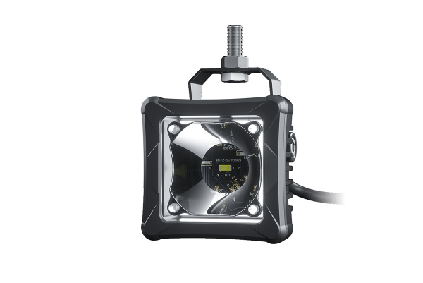 Светодиодные фары дальнего света AURORA 76x76 мм 30W с RGB подсветкой (комплект 2 шт)