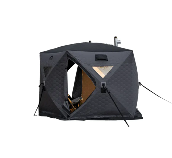 Палатка зимняя Wild Land Ice hub 500, пятиугольная, с полом и накидкой