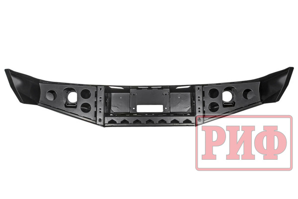 Бампер РИФ передний УАЗ Патриот 2005+ с доп. фарами без защитной дуги