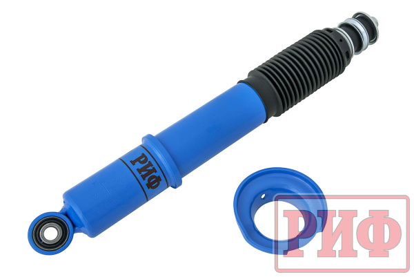 Амортизатор усиленный РИФ "Арктика" передний Toyota Land Cruiser Prado 90/95, 4runner 1996-2002 г, штатный и лифт 0-45 мм
