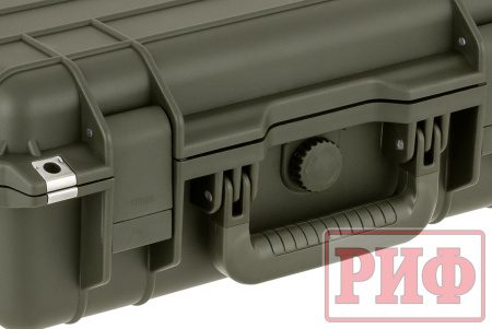 Кейс защитный ударопрочный РИФ 430х380х154 мм IP67, цвет Хаки