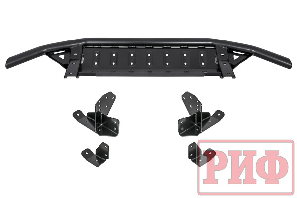 Бампер РИФ силовой передний TLC Prado 150 2013-2017 c защитой радиатора