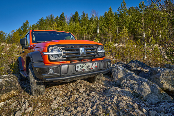 Бампер РИФ силовой передний/защита штатного бампера TANK 300 c защитой радиатора (устанавливается только с площадкой RIFT30-30000)