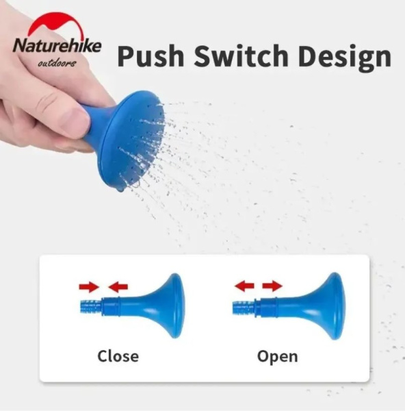 1.Душ кемпинговый переносной, 20 л, ПВХ