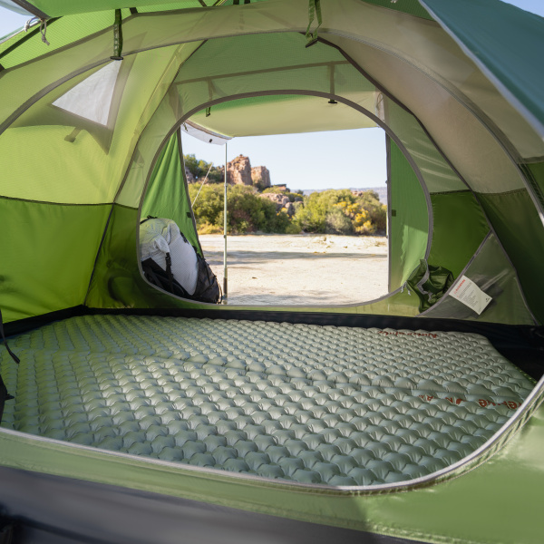 Палатка Naturehike Bleik Series 2-местная, тип B, алюминиевый каркас, зеленая