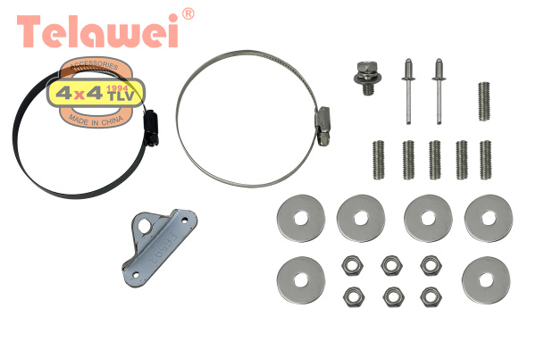 Шноркель Telawei для Toyota Hilux 2015+ 2.8TD (Black Onyx)