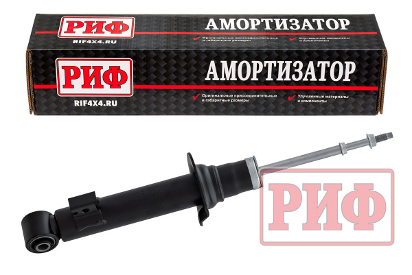 Амортизатор РИФ передний Mitsubishi L200 2005+, Pajero Sport II, III 2009+  штатный