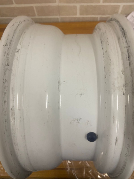 3 Диск усиленный УАЗ стальной белый 5x139,7 8xR16 d110 ET-25 (треуг.) (уценка)