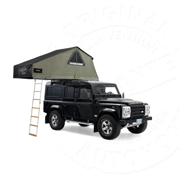 1 Палатка на крышу автомобиля AUTOHOME OVERZONE SMALL STANDARD, тент песочный, лестница 220 мм 1 Палатка на крышу автомобиля AUTOHOME OVERZONE SMALL STANDARD, тент песочный, лестница 220 мм