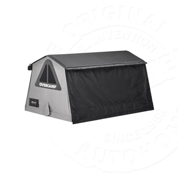 Палатка на крышу автомобиля AUTOHOME OVERCAMP MEDIUM тент серый, лестница 215 мм Палатка на крышу автомобиля AUTOHOME OVERCAMP MEDIUM тент серый, лестница 215 мм