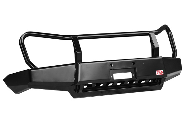 Бампер РИФ передний ГАЗ Соболь без доп. фар с защитной дугой