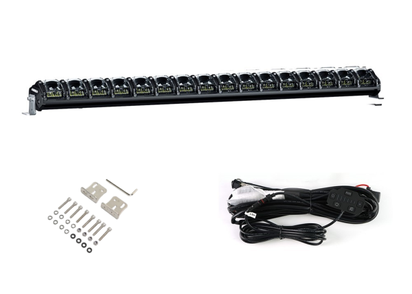 Светодиодная фара комбинированного света AURORA 1016 мм 496W LED с RGB подсветкой