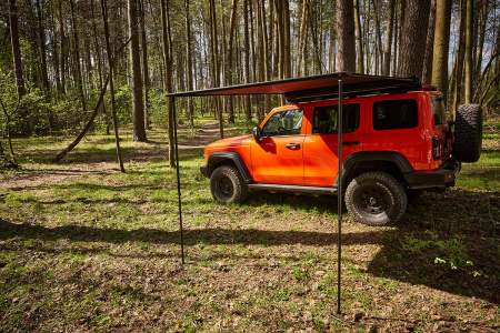 Маркиза автомобильная РИФ 2х2,5 м, черная