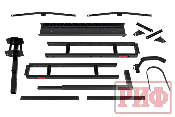 Платформа (мото-багажник) в квадрат для фаркопа