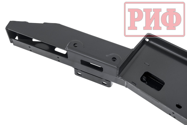 Площадка РИФ под лебёдку в штатный бампер Toyota Land Cruiser 300 (для высоких штатных бамперов)