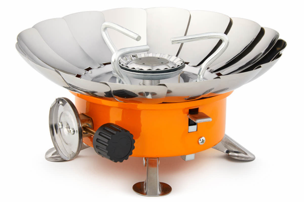 Плита газовая мини в сумке с ветрозащитой TOURIST TULPAN-S