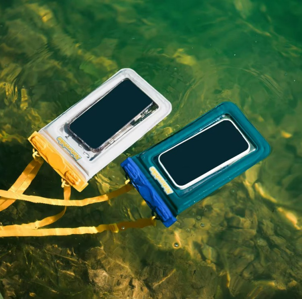 Гермочехол Naturehike плоский для телефона 23х13,5 см., желтый