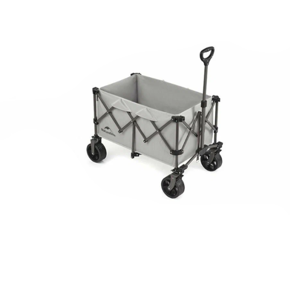 Тележка туристическая Naturehike 100х65,5х108 см, серая Тележка туристическая Naturehike 100х65,5х108 см, серая