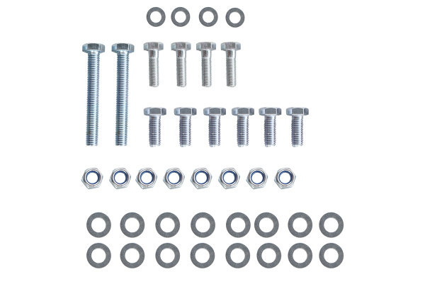 Фаркоп РИФ передний для съёмной лебёдки в штатный бампер Mitsubishi Pajero Sport 2015-2021/ L200 2015-2018 мотор 181лс