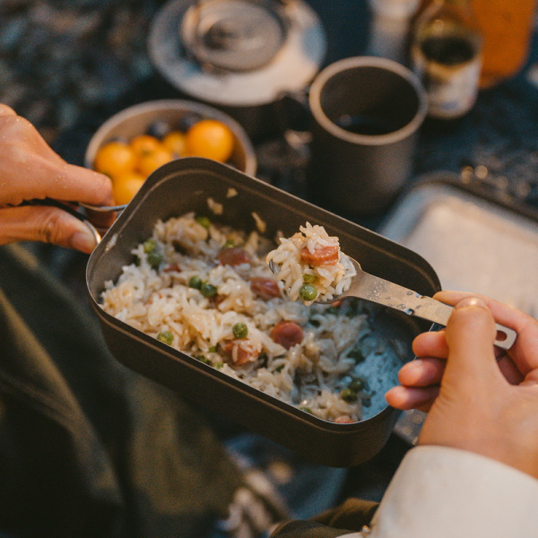 2 Набор столовых приборов Naturehike (нож, вилка, ложка), титан, в чехле 2 Набор столовых приборов Naturehike (нож, вилка, ложка), титан, в чехле