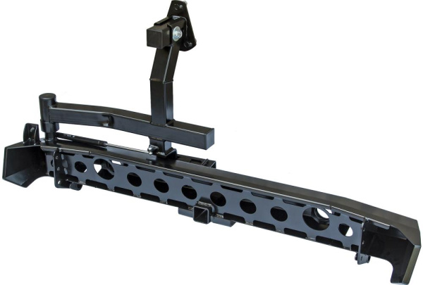 Бампер РИФ силовой задний ВАЗ Нива с квадратом под фаркоп, калиткой и фонарями