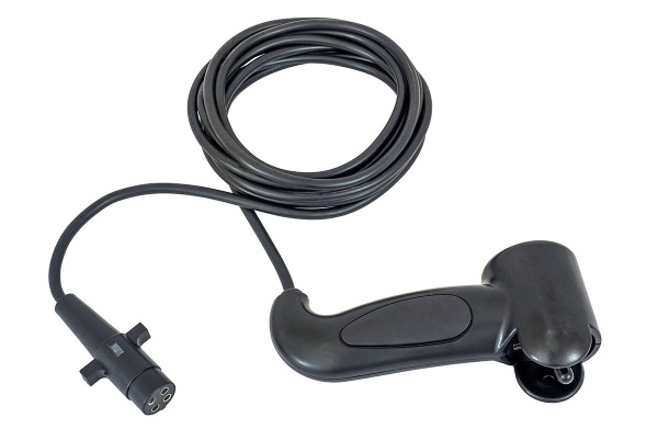 Лебёдка электрическая двухскоростная 12V Runva 10000 lbs 4500 кг (синтетический трос)