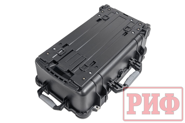 Кейс защитный ударопрочный РИФ 559х351х229 мм на колесах с телескопической ручкой IP55