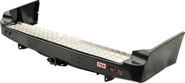 Бампер РИФ задний с фаркопом и фонарями TLC 105