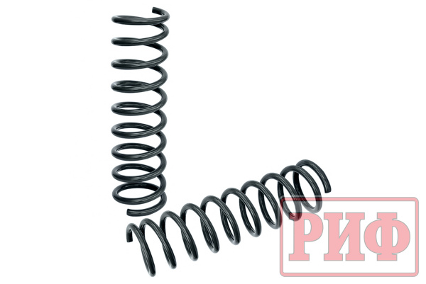 Пружины РИФ задние Нива 2121, 21213, 21214, 21214M, Chevrolet Niva +100 кг лифт 50 мм