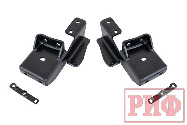 Бампер РИФ силовой передний Mitsubishi Pajero Sport 2021+ под площадку для лебедки