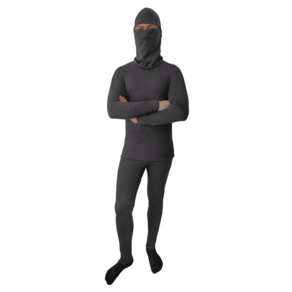 3 Термобелье комплект Btrace Mild Fleece (Футболка с длинными рукавами + кальсоны), S (42-44) Черный