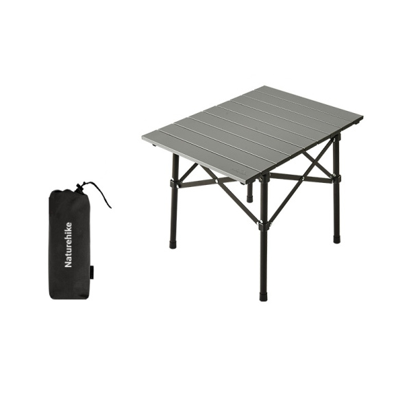 Стол туристический Naturehike Yamami Y01 складной,52х37,5х41 см, серый