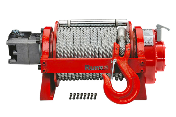 Лебёдка гидравлическая Runva 20000 lbs 9500 кг