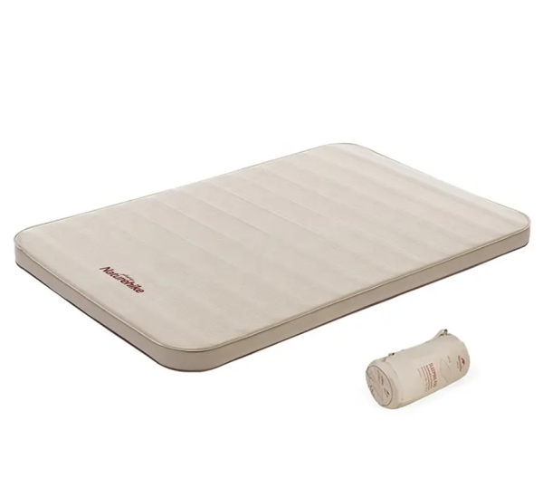 Коврик надувной Naturehike C10, двойной 200х132х10 cм, бежевый