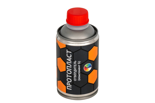 Покрытие защитное повышенной прочноcти колеруемое ПРОТОПЛАСТ, с отвердителем 1л
