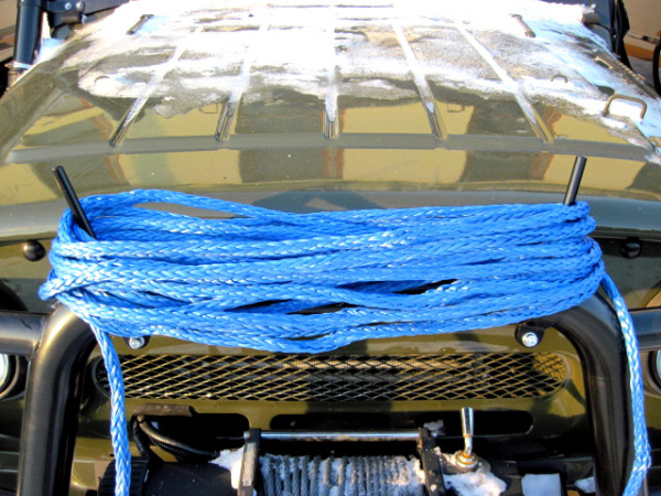 Кронштейны на защитную дугу (кенгурин) РИФ для намотки троса D63 (к-т 2 шт.)