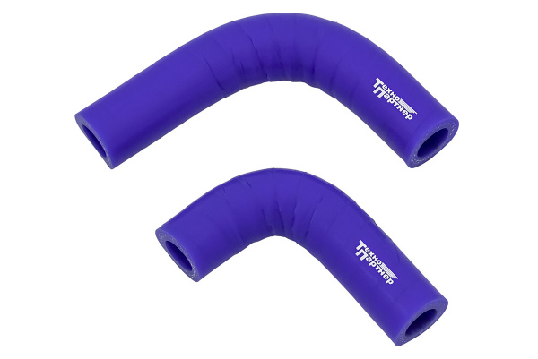 Патрубки печки ВАЗ 2121 Нива (к-т 2 шт) силикон армир