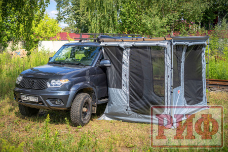 1.Стенки к автомобильной маркизе (тамбур) РИФ 2х2,5 м