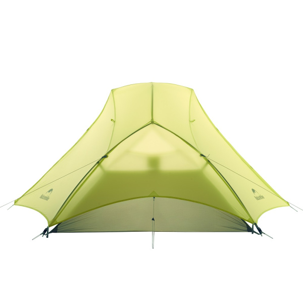 Палатка Naturehike Star River EXT Si 2-местная, алюминиевый каркас, сверхлегкая, желтая