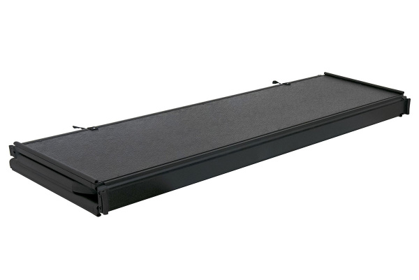 Крышка кузова Toyota Hilux Vigo 2005-2013, трёхсекционная, алюминиевая, черная