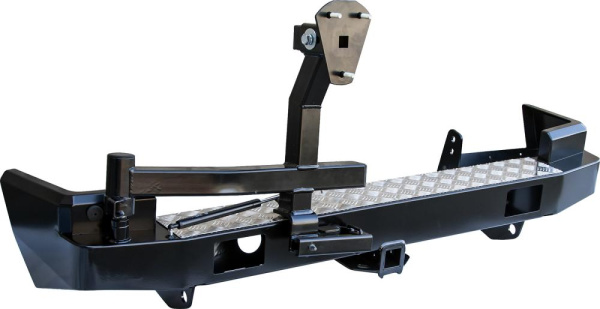 Бампер РИФ задний TAGAZ Tiger  с фаркопом и калиткой