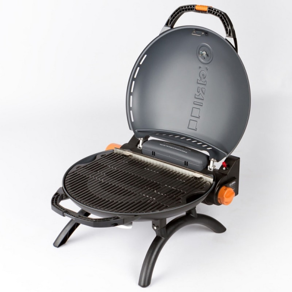 4 Гриль газовый O-GRILL 700T bicolor черный-золотистый (в комплекте адаптер тип А)